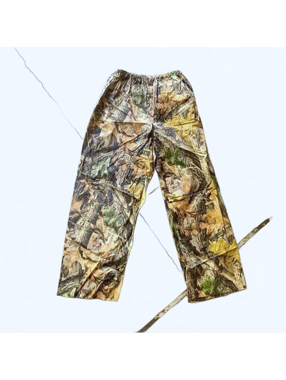 Bill Jordan PolyVinyl Advantage Timber Stearns Dry Wear Camo Pants | Size XL